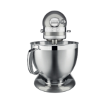 Kitchenaid  Artisan Premium - Planetaria con testa reclinabile 4,8 L - Colore: Argento Medaglia - Mod. 5KSM185PSEMS - immagine 2
