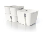 VACUVITA CONTENITORI SET COMPLETO BIANCO