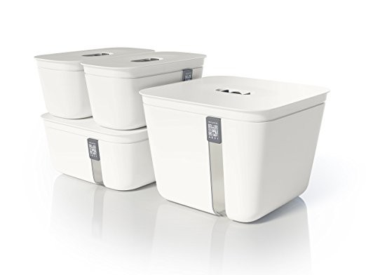 VACUVITA CONTENITORI SET COMPLETO BIANCO VACUVITA CONTENITORI SET COMPLETO BIANCO
