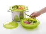 LEKUE' VAPORIERA / CUOCIVAPORE GRANDE IN SILICONE