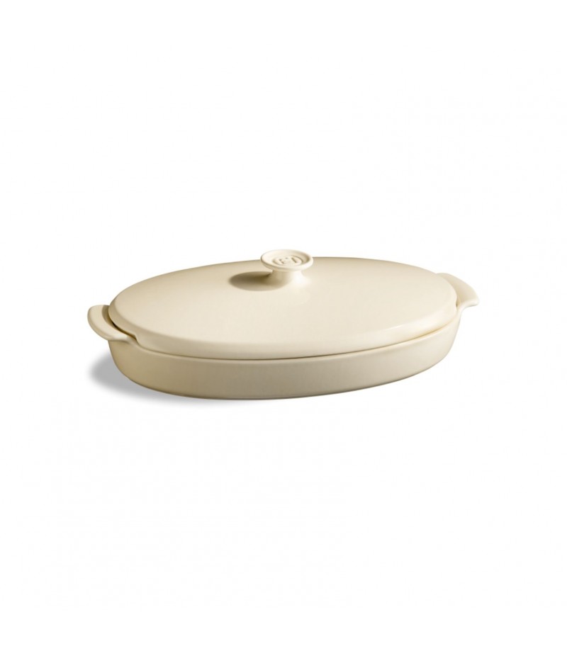 emile-henry-papillote-argilla EMILE HENRY - Papillote - Colore Argilla (Argile) - immagine 1