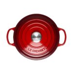 Le Creuset Cocotte tonda Rosso ciliegia 22 cm