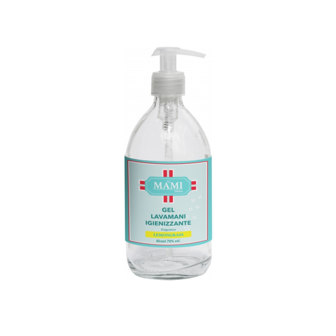 gel lavamani lemongrass Gel Igienizzante Mani - Lemongrass - 500ml - immagine 1