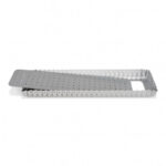PATISSE - Tortiera Rettangolare per Crostata e Quiche forata Linea Silver-Top - 35 x 11