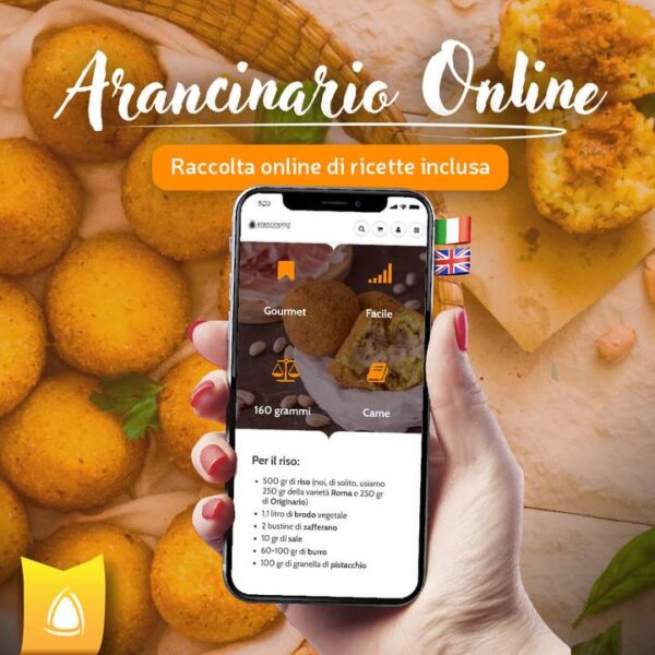 Stampo per arancini a punta di 80 grammi - immagine 7