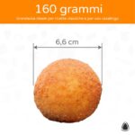 Stampo per arancine rotonde di 160 grammi - immagine 4