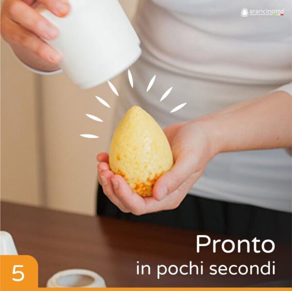 Stampo per arancini a punta di 80 grammi - immagine 6