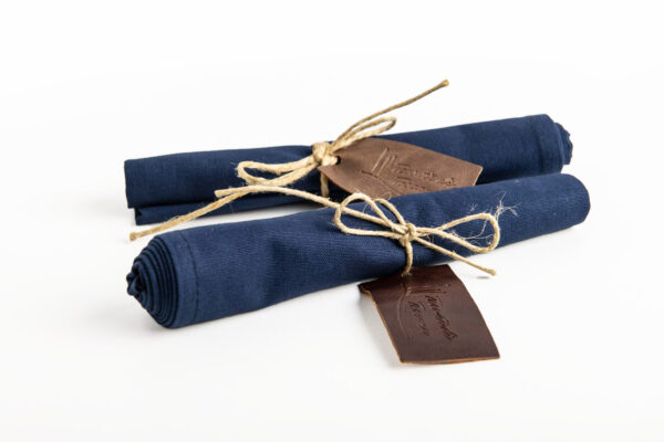 Tovagliolo in cotone - Blu Navy - immagine 1