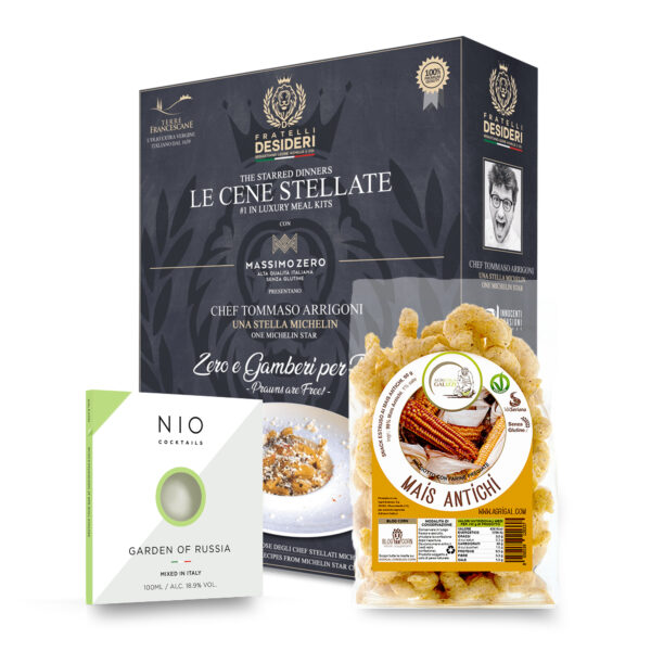 Zero e Gamberi per Tutti! + nio cocktail + patatine di mais antichi - immagine 1