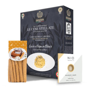 Cacio e Pepe in Blue’s + nio cocktail + grissini di mais antichi