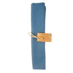 Canovaccio in cotone - Blu Avio