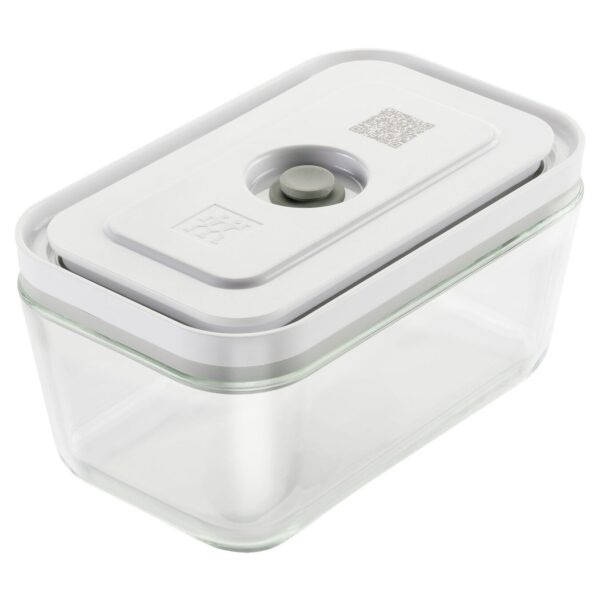 ZWILLING - Fresh & Save - Set per sottovuoto in vetro M/L - 7Pz. - Colore Bianco/ Grigio - immagine 4