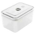 ZWILLING - Fresh & Save - Set per sottovuoto in plastica  M/L -  7Pz. - Colore Bianco/ Grigio - immagine 5