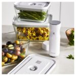 ZWILLING - Fresh & Save - Set per sottovuoto in vetro M/L - 7Pz. - Colore Bianco/ Grigio - immagine 9