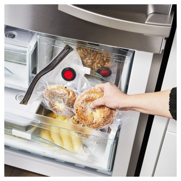 ZWILLING - Fresh & Save - Set per sottovuoto in vetro M/L - 7Pz. - Colore Bianco/ Grigio - immagine 10