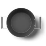 Smeg Cookware Casseruola alta 2 manici con coperchio - colore Rosso - immagine 10