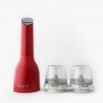 FINAMILL MACINAPEPE E MACINASPEZIE ELETTRICO A BATTERIA ROSSO CON 2 CAPSULE FINAPOD PRO PLUS