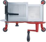 Affettatrice multiuso Manuale H93, rossa - immagine 2