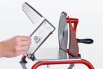 Affettatrice multiuso Manuale H93, rossa - immagine 5