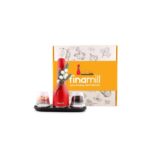 FINAMILL - SET REGALO - MACINAPEPE E MACINASPEZIE ELETTRICO RICARICABILE ROSSO