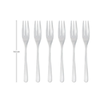 Sambonet - Set di 6 Forchette da Dessert - Acciaio inox - immagine 4