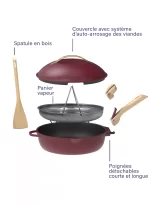 Cookut - La favolosa padella colore rubino