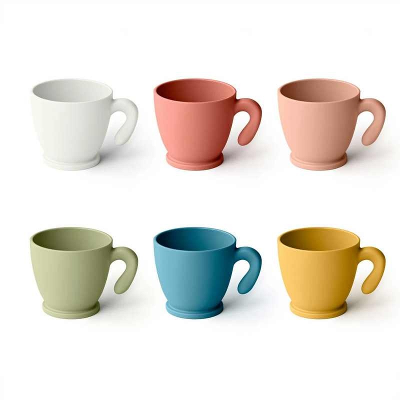 Guzzini - Set 6 Tazzine Caffè Coffee Pop Chef Line Multicolor - immagine 1
