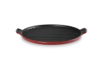 Le Creuset - Grill rotondo XL in ghisa vetrificata colore ciliegia - immagine 4