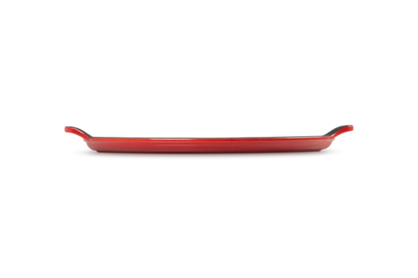 Le Creuset - Grill rotondo XL in ghisa vetrificata colore ciliegia - immagine 3