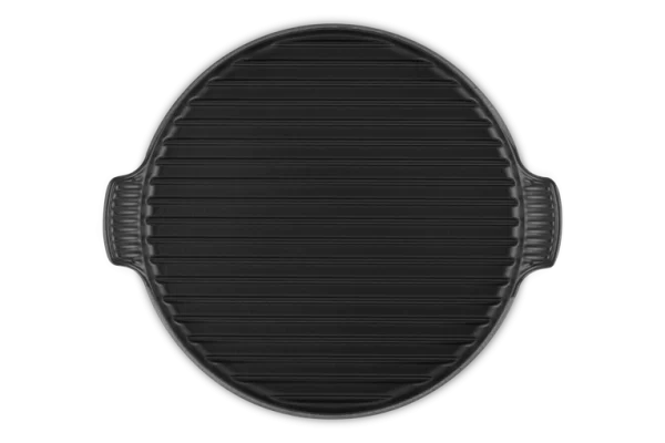 Le Creuset - Grill rotondo XL in ghisa vetrificata colore ciliegia - immagine 2
