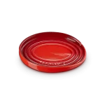 Le creuset - Poggia mestolo ovale in gres vetrificato colore ciliegia