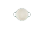 Le creuset - Mini cocotte rotonda in gres vetrificato colore sea salt - immagine 5