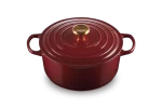 Le Creuset Cocotte rotonda Evolution in ghisa vetrificata Ø 26 colore rhone