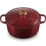 Le Creuset Cocotte rotonda Evolution in ghisa vetrificata Ø 26 colore rhone