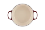 Le Creuset Cocotte rotonda Evolution in ghisa vetrificata Ø 26 colore rhone - immagine 5