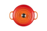 Le Creuset Cocotte rotonda Evolution in ghisa vetrificata Ø 22 colore arancio - immagine 2