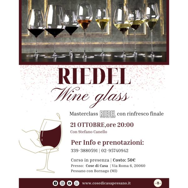 RIEDEL wine glass - Masterclass - immagine 1