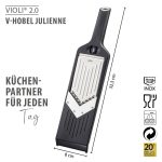 GEFU – Mandolina taglio julienne VIOLI - immagine 2