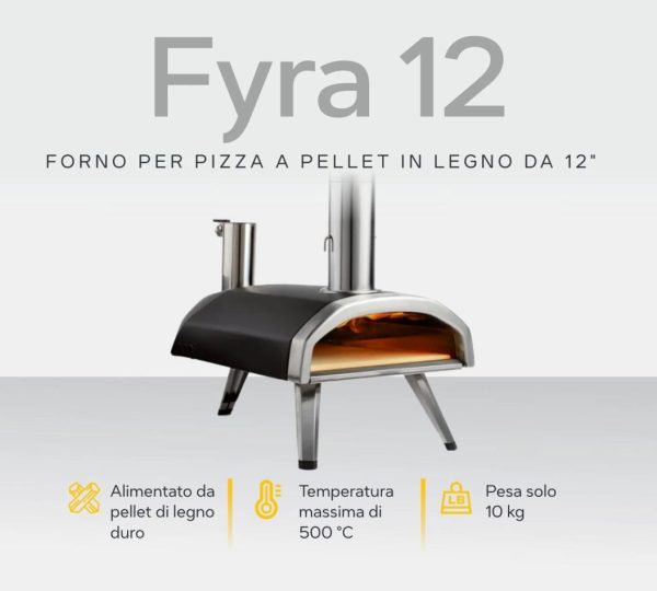 OONI FYRA 12 - Forno pizza a pellet - immagine 7