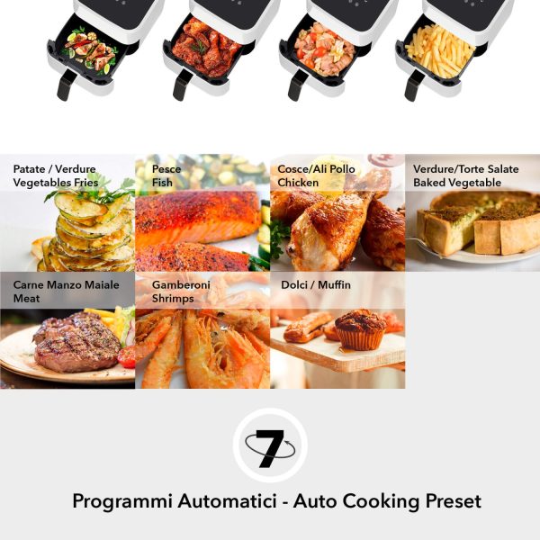 CLASSE – Friggitrice ad Aria 4 Litri Multicooker – VIVO - immagine 3