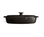 Emile Henry - Piccola Papillote  - Colore Nero (Fusain) - immagine 3