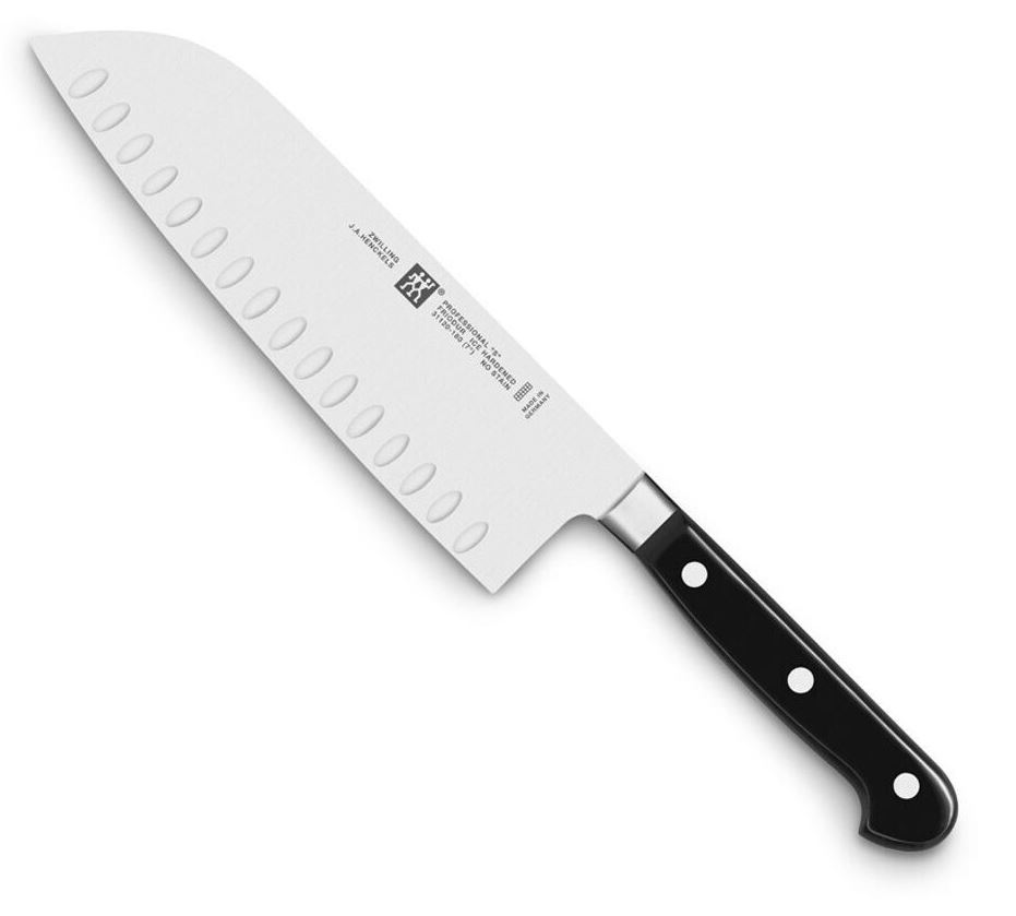 santoku ZWILLING - PROFESSIONAL S - Coltello Santoku Alveolato - Lama 18cm - immagine 1