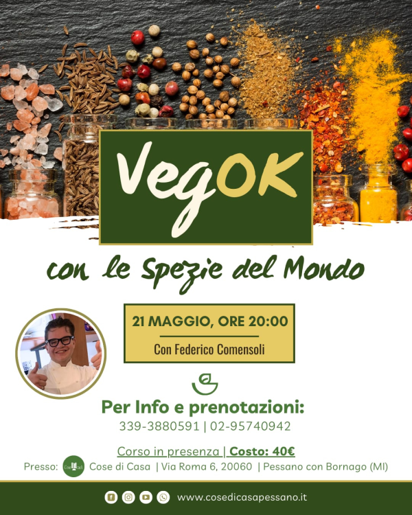 VegOk con le spezie del mondo (SOLD OUT) - immagine 1