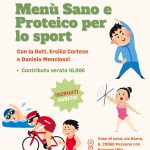 Menù sano e proteico per lo sport
