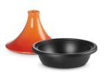 Le Creuset - Tajine in ghisa cm31 - Colore Arancio - immagine 5