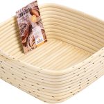 BIRKMANN - Laib & Seele - Cestino da lievitazione quadrato - Dimensioni 25x25x9 cm