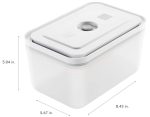 ZWILLING - Fresh & Save - Set contenitori in plastica S/M/L -  3Pz. - Colore Bianco/ Grigio - immagine 6