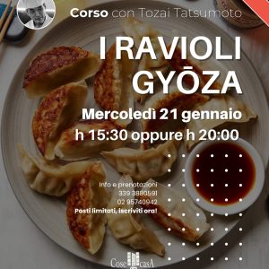 I tradizionali ravioli Gyoza (Terza edizione)