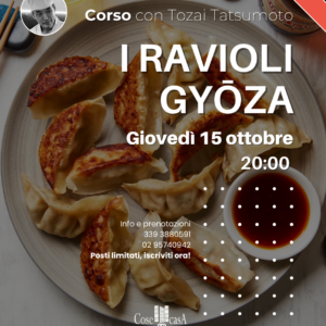 I tradizionali ravioli Gyoza (8° edizione)